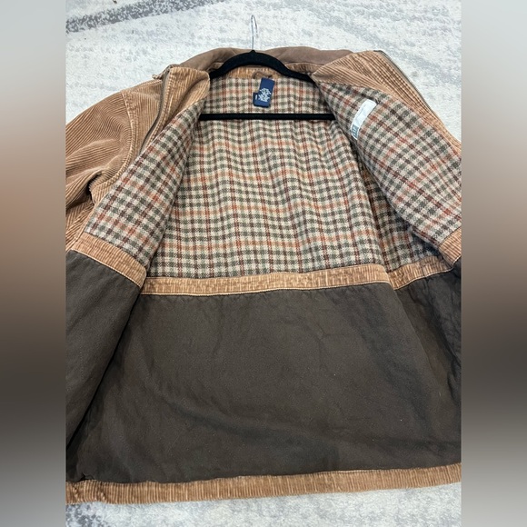 Women’s Vintage GAP Brown* Corduroy Wool Blend Barn Jacket - Picture 8 of 9